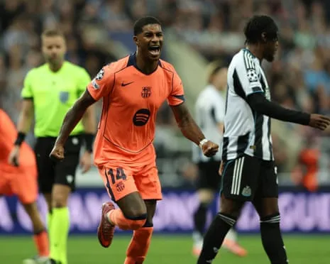 Rashford's Brace Quiets The Magpies' Celebrations and Secures Barça's Victory