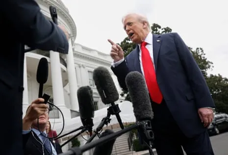 Donald Trump Clashes Australian Correspondent, Acknowledges Discussion with Anthony Albanese
